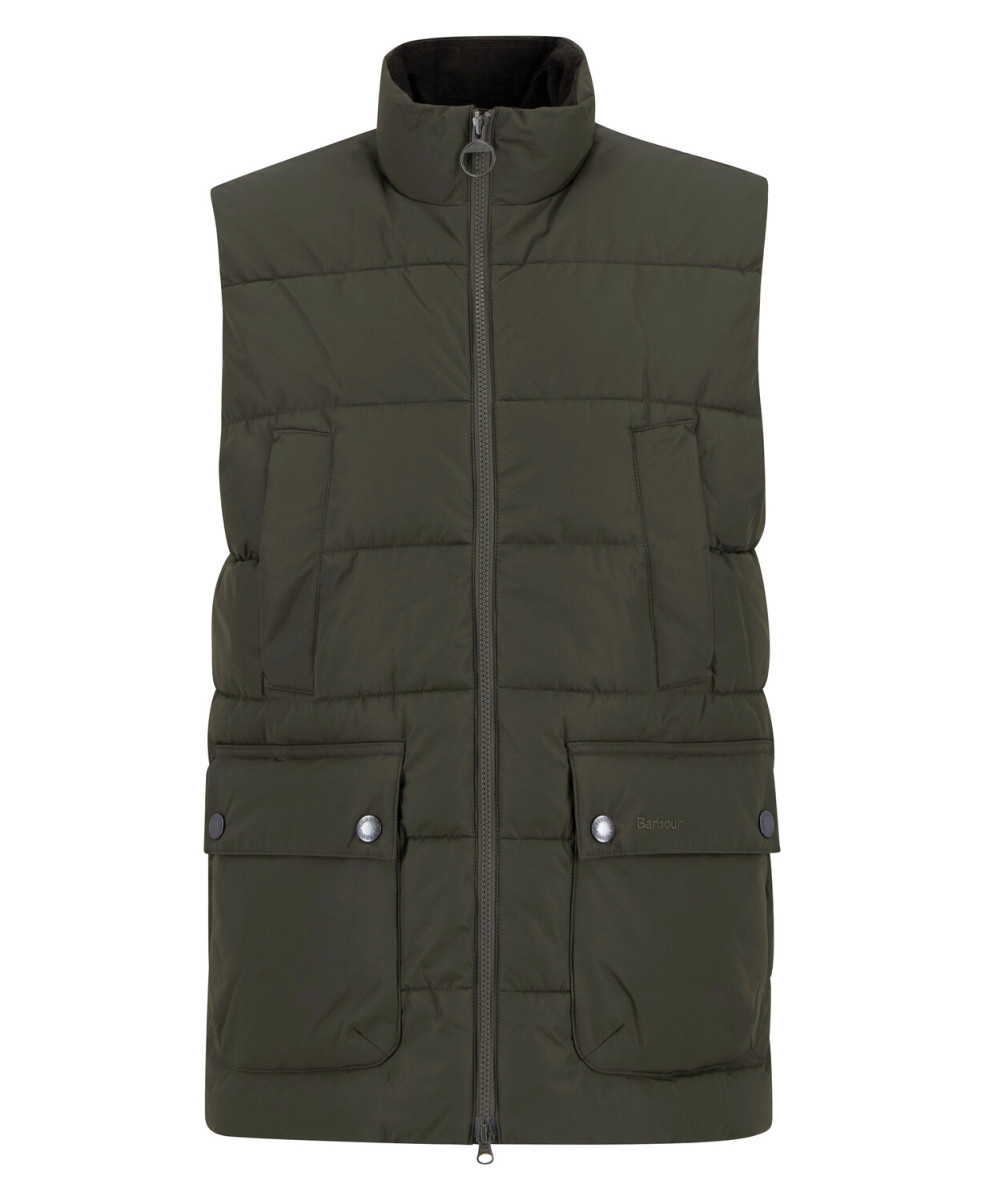 Herren Weste Bedale Puffer