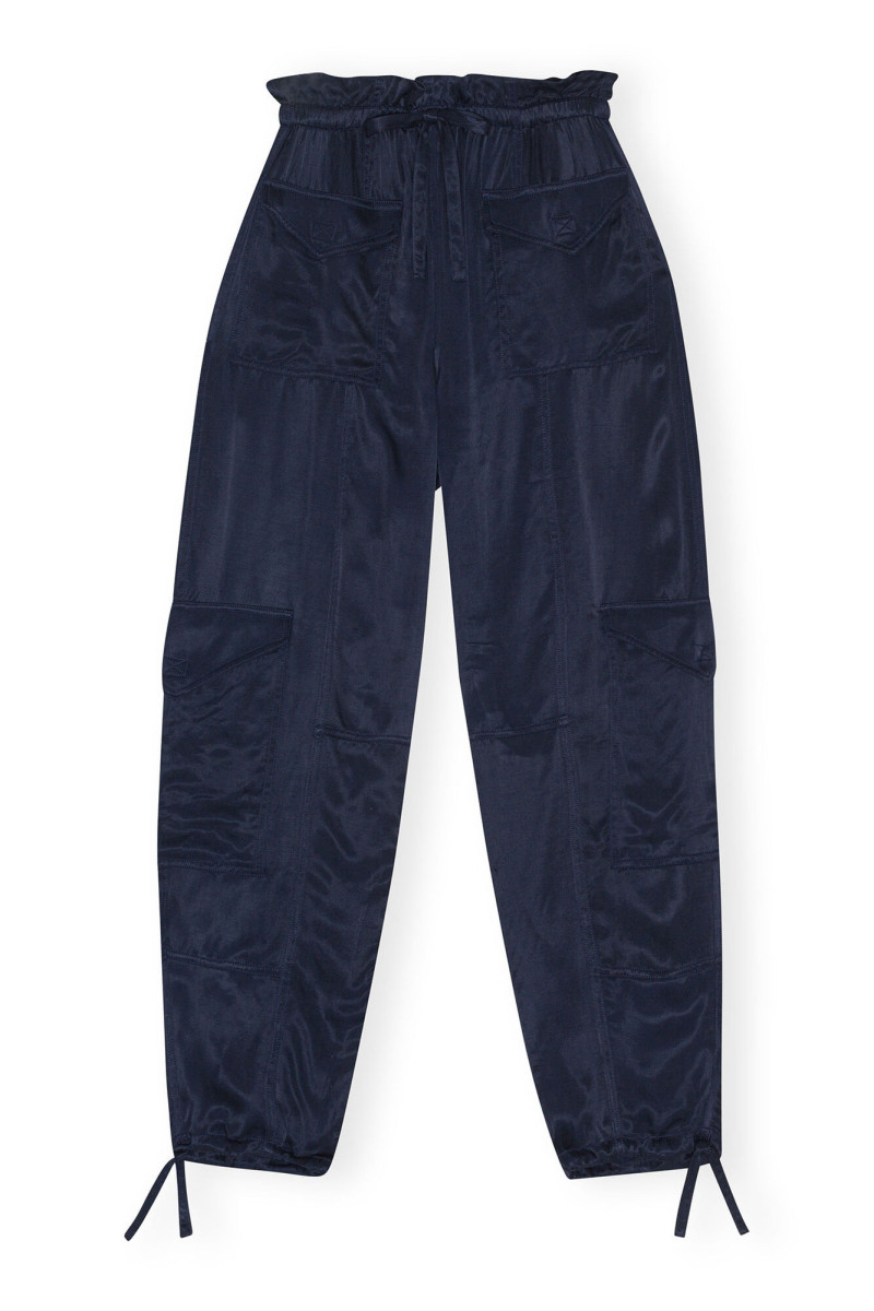 Damen Washed Satin Hose