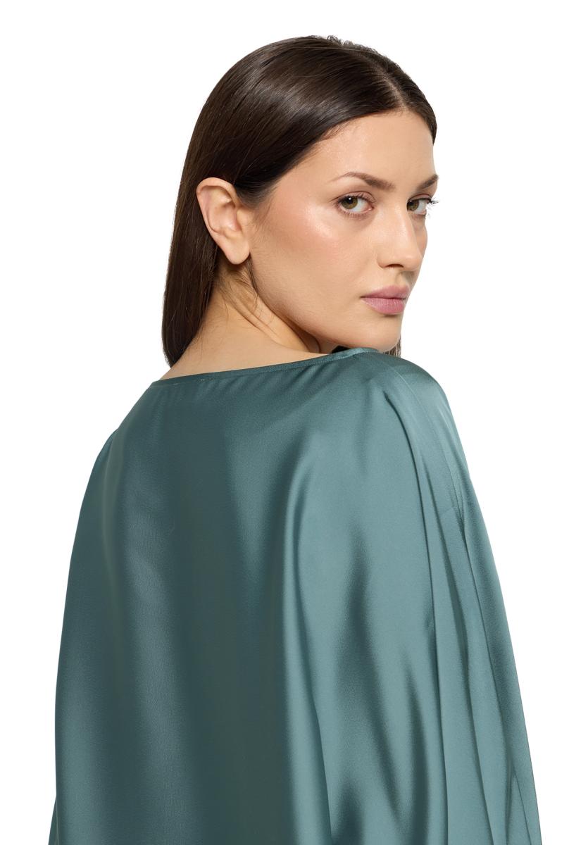 Satin-Bluse