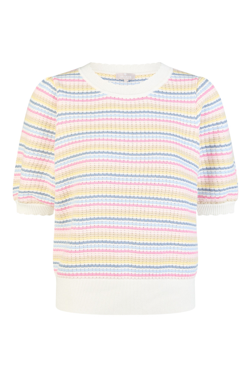 Damen Kurzarm-Pullover