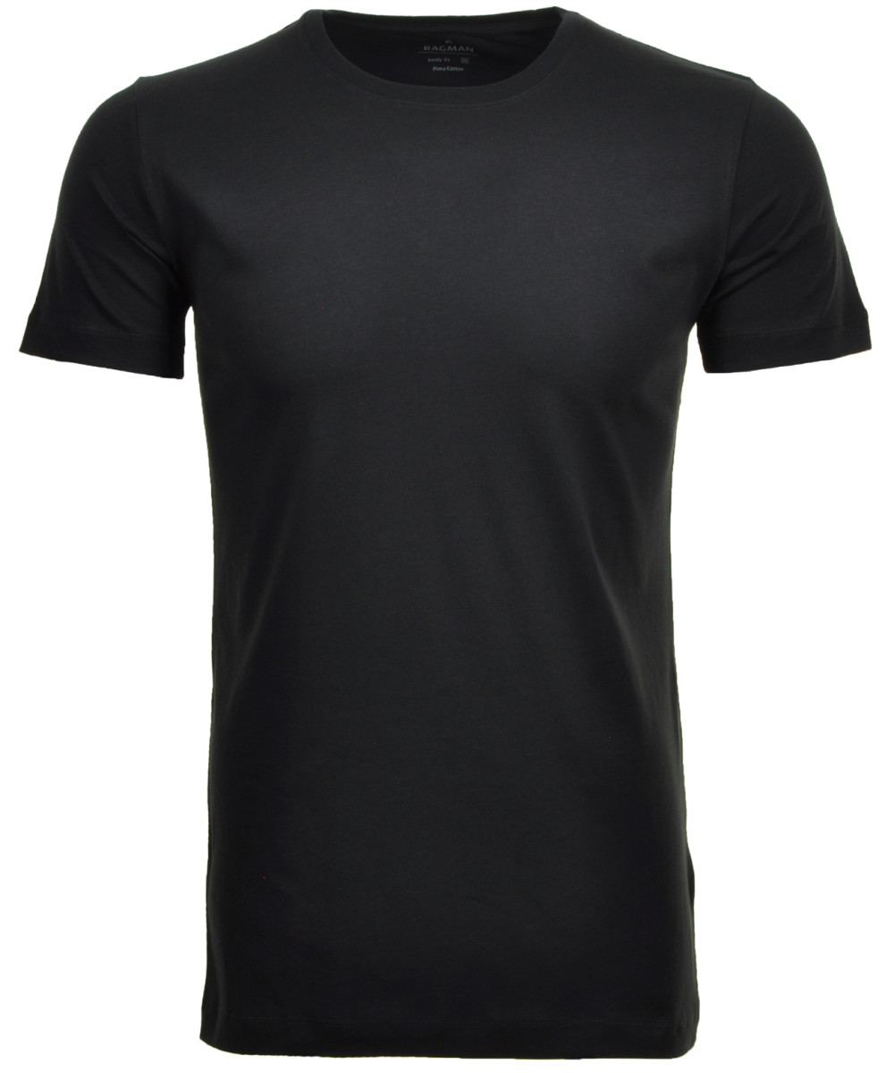 Ragman Herren T-Shirt 2er-Pack Body Fit