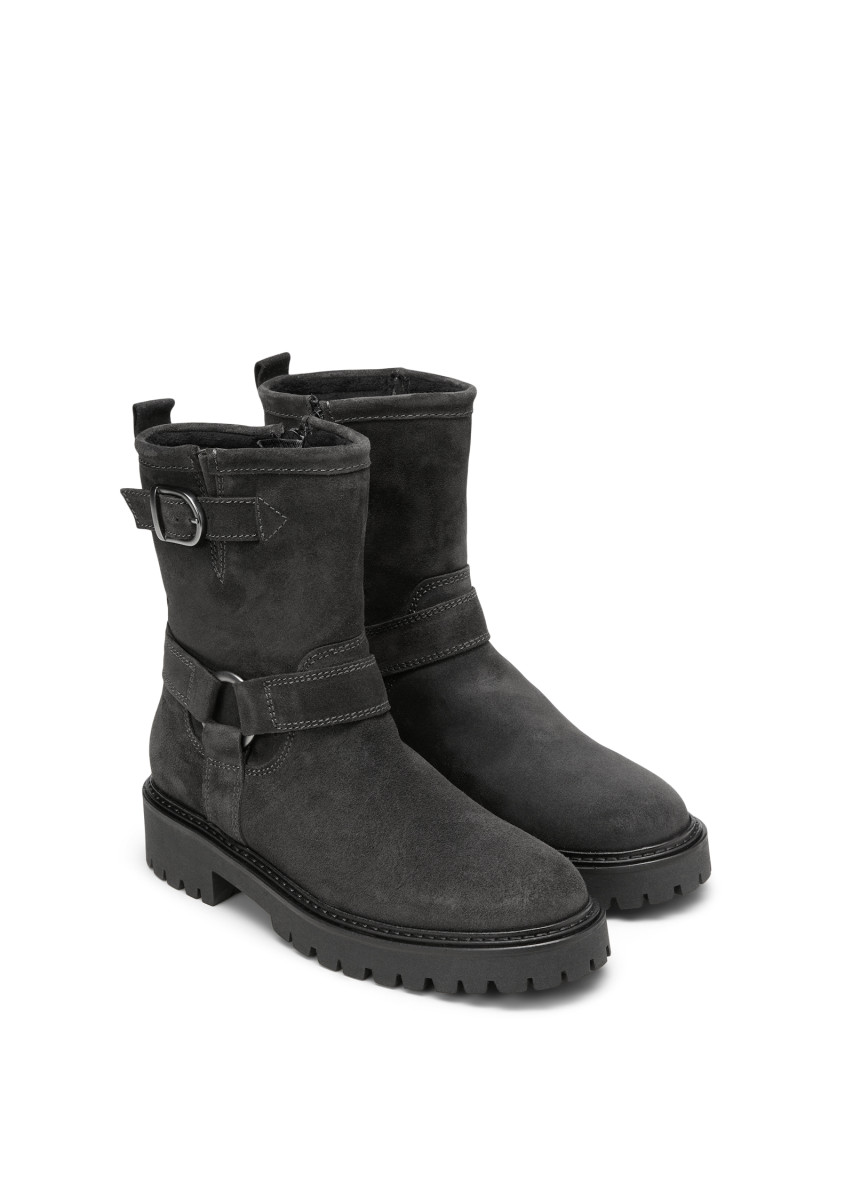 Damen Stiefel Biker Bootie