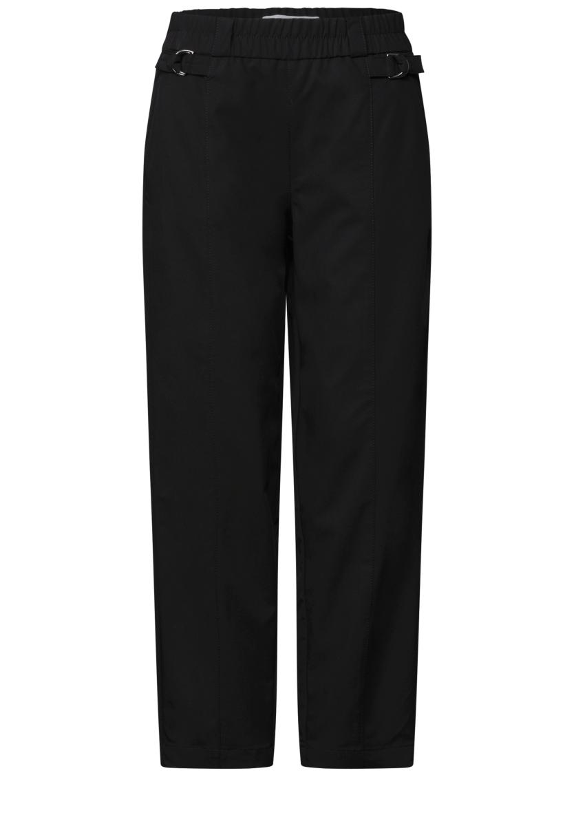 Damen Hose Mit Schnallendetail