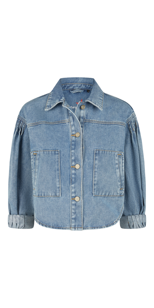 Damen Jeansjacke Cropped