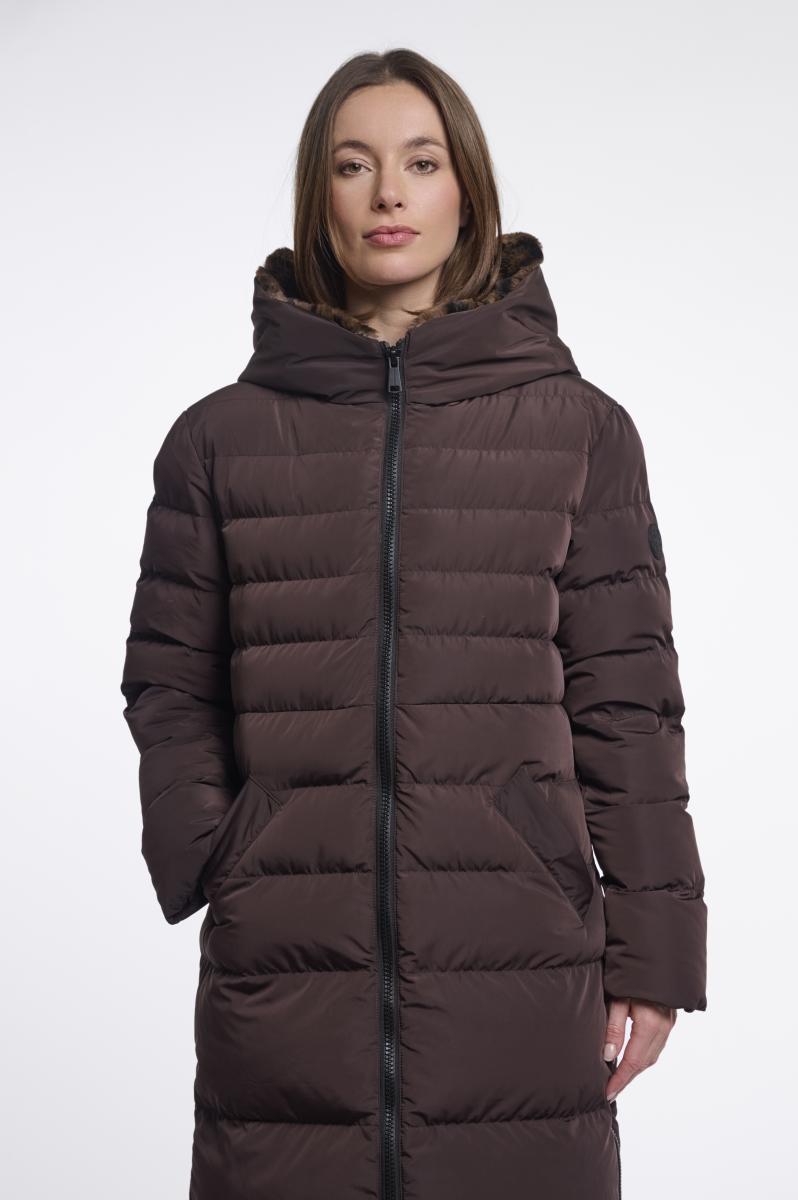 Damen Steppmantel Keilafur