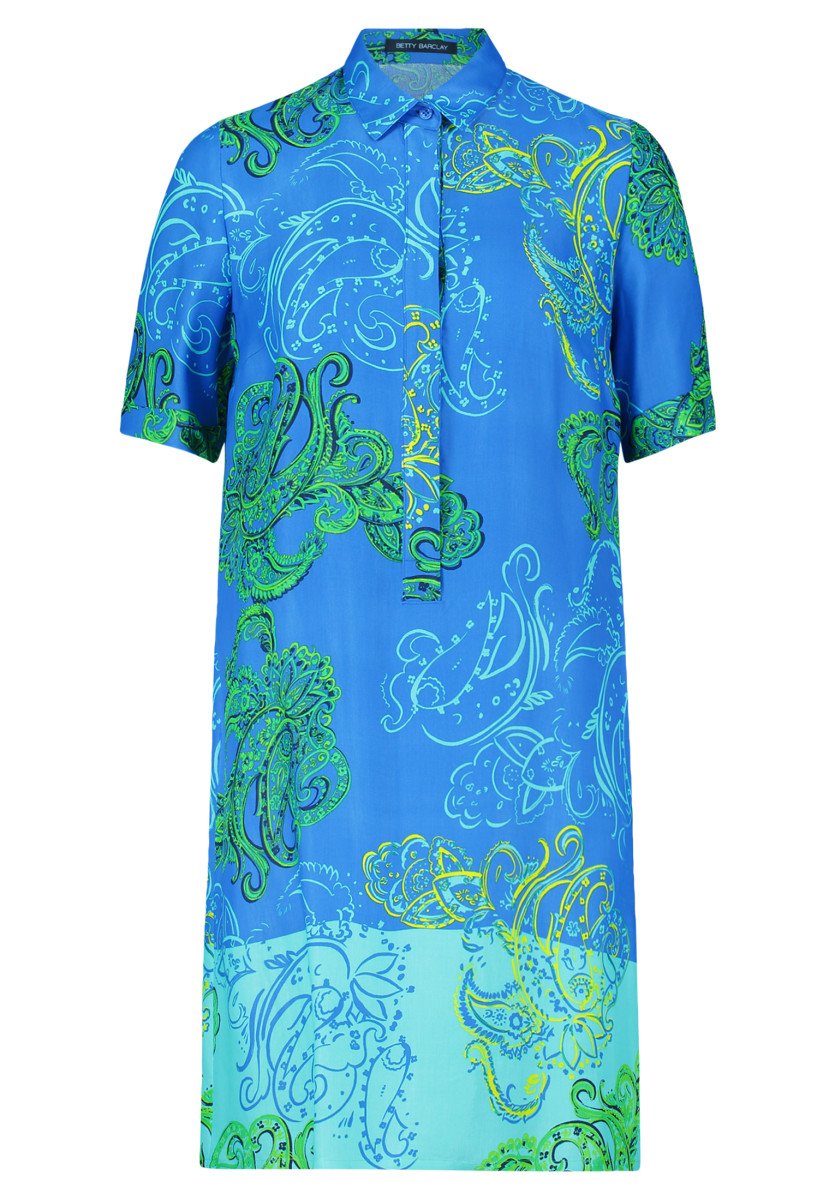 Hemdblusenkleid mit Knopfleiste