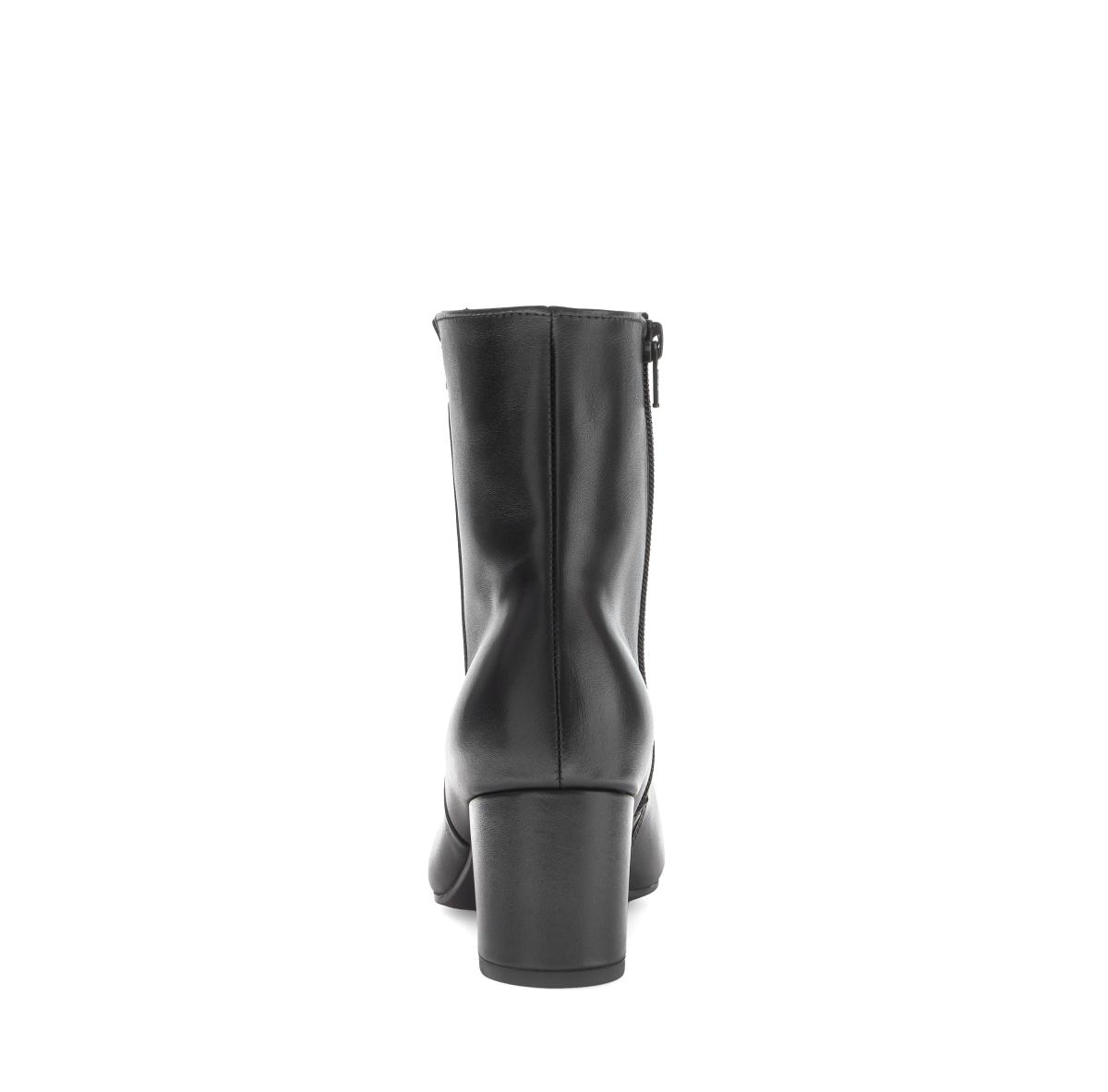 Damen Stiefeletten Glattleder