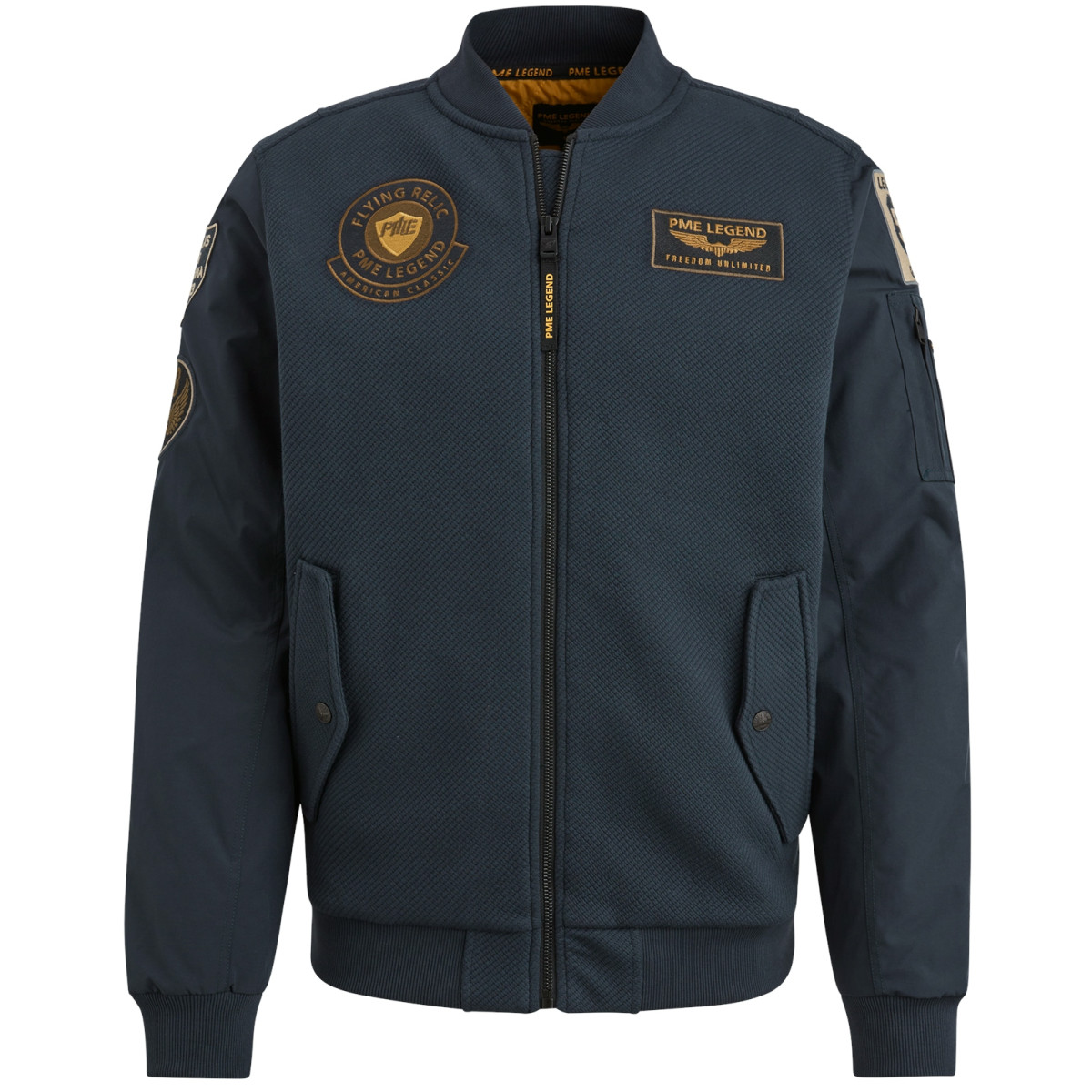 Herren Sweatjacke mit Badges