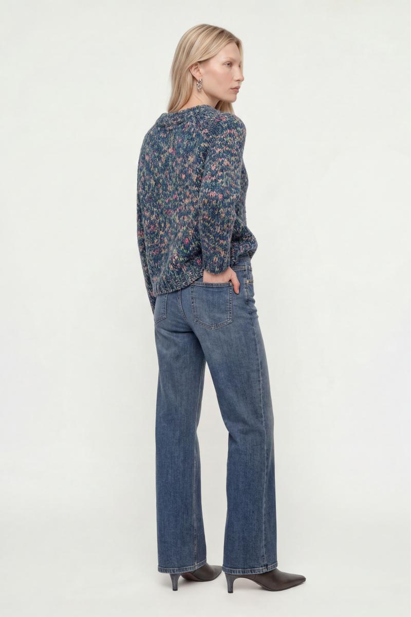 Damen Pullover Multi Sweater