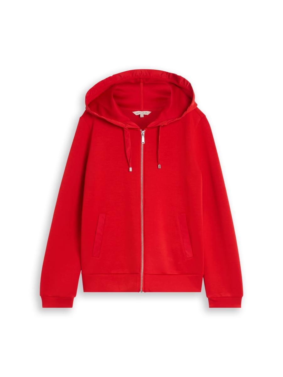 DamenSweatjacke aus Scuba
