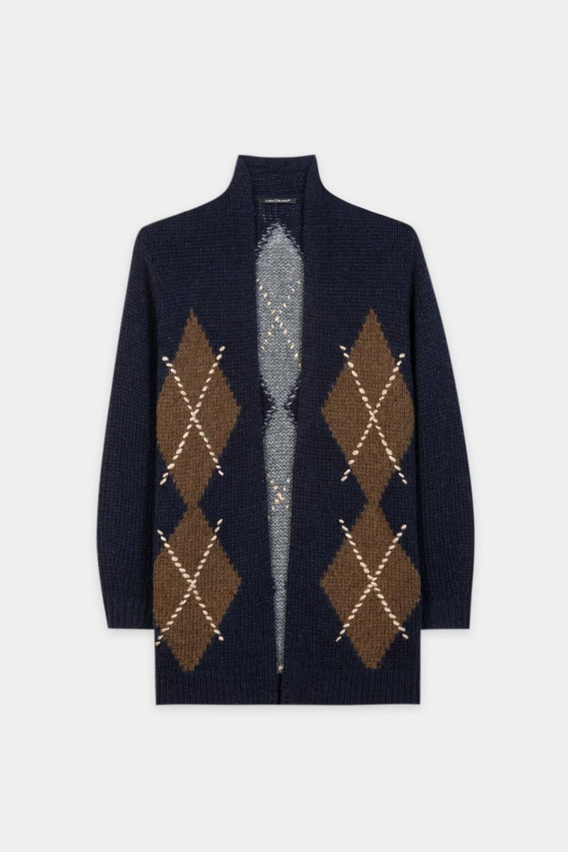 Damen Alpaka-Mix-Cardigan