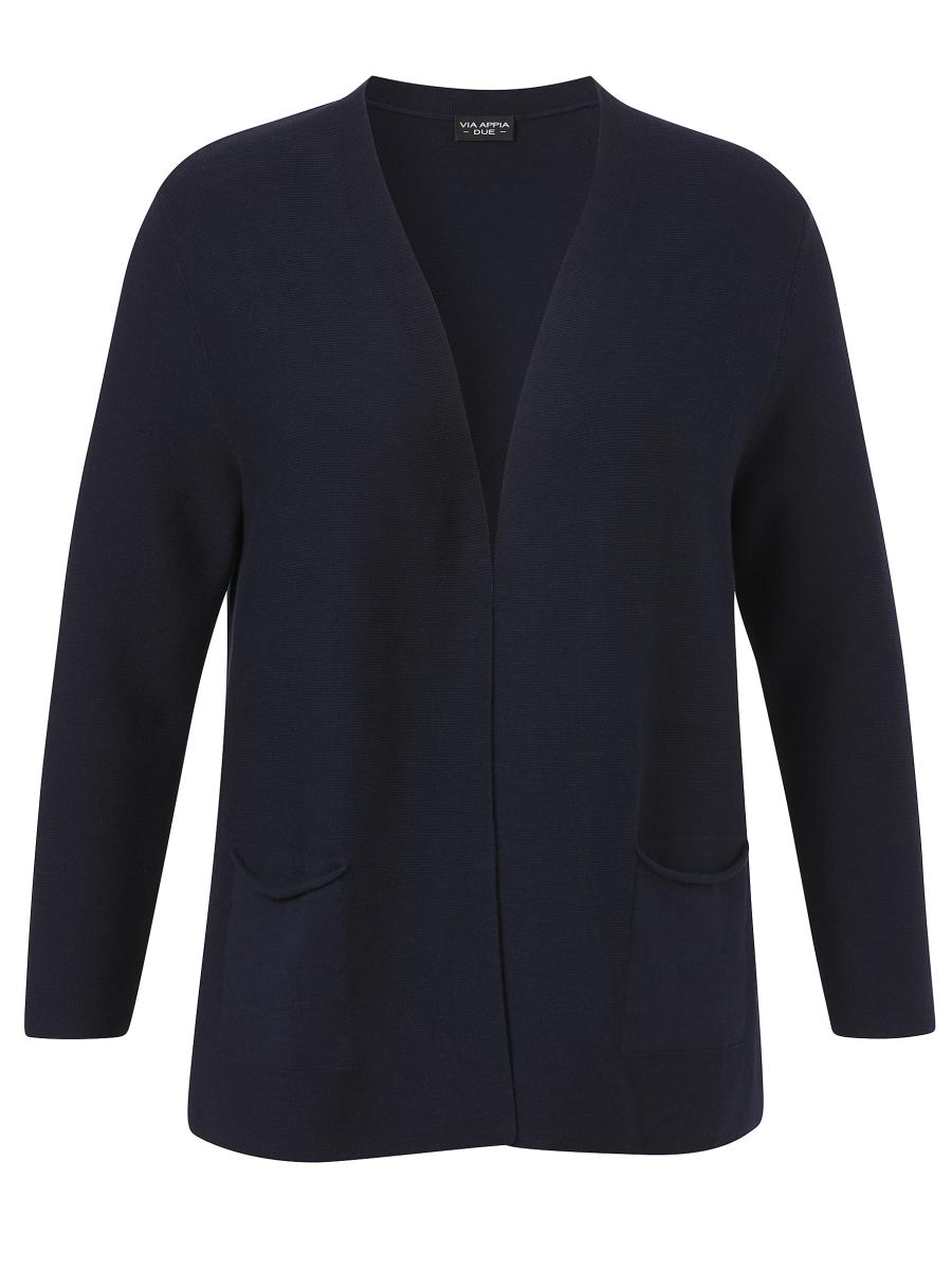 Curvy Strickjacke