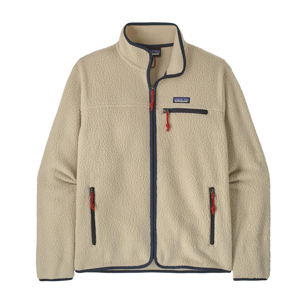 Herren Fleecejacke Retro Pile