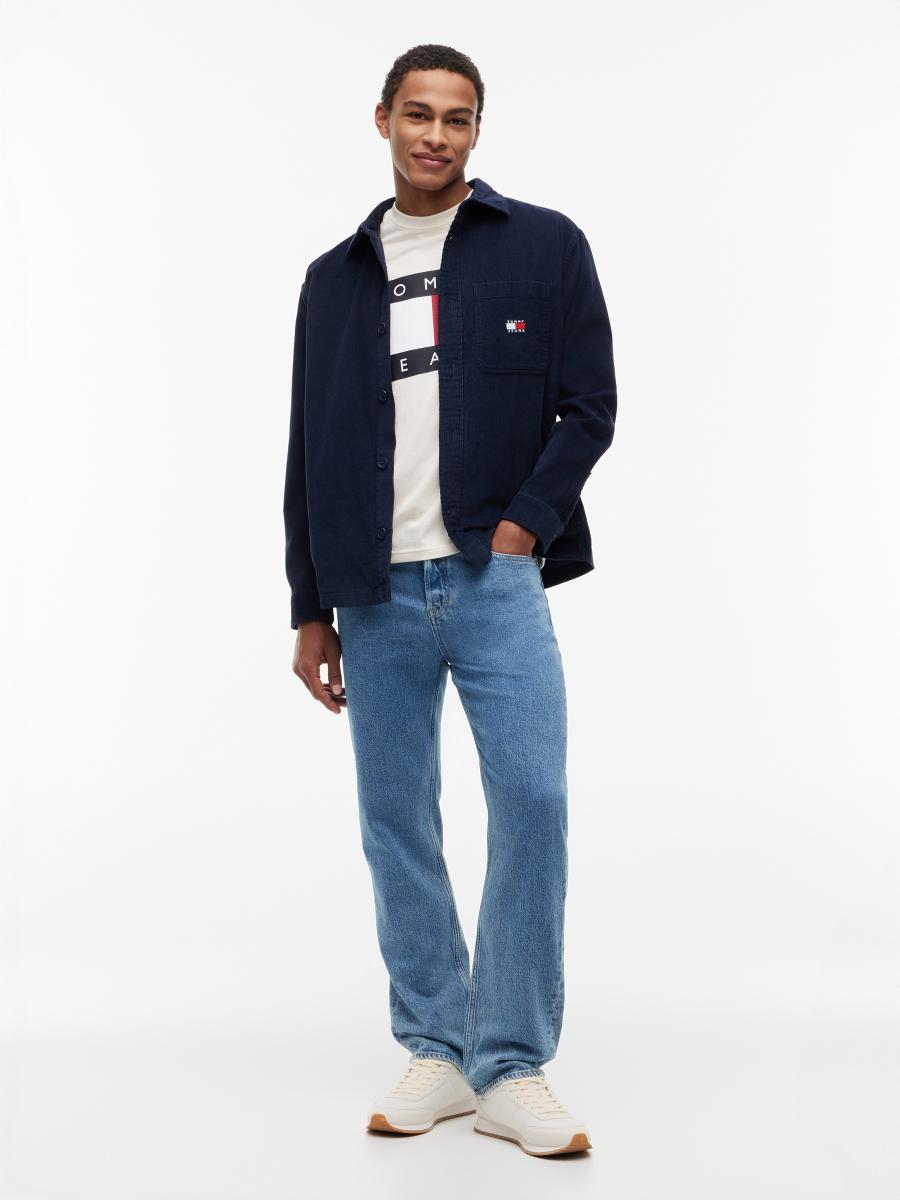 Herren Overshirt Brick Cord