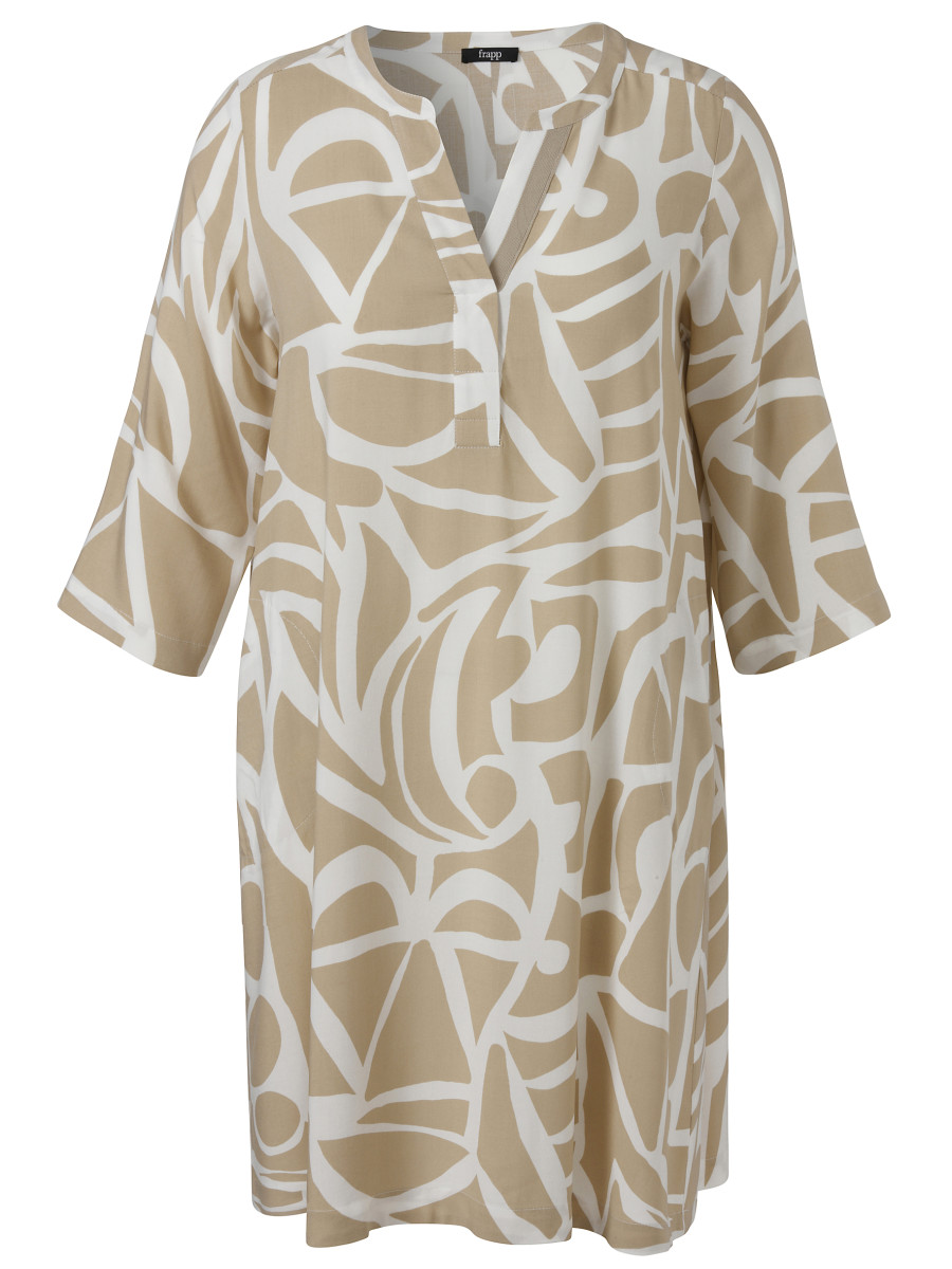 Kleid mit Allover-Print