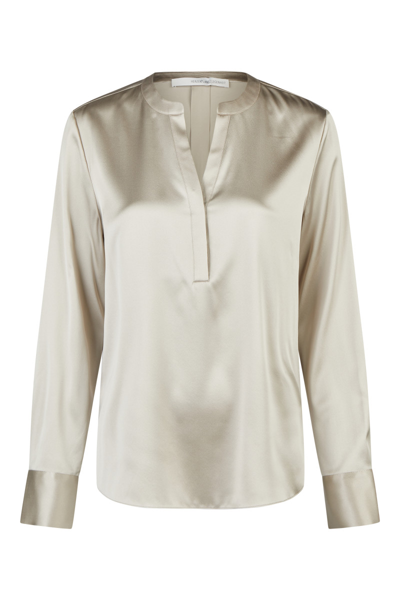 Seidenbluse shiny