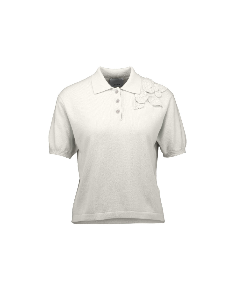 Damen Poloshirt aus Cashmere