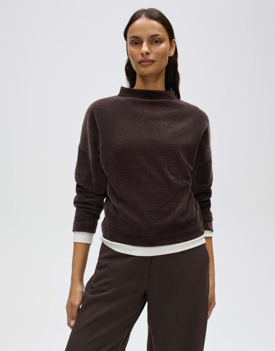Damen Sweatshirt Gemse