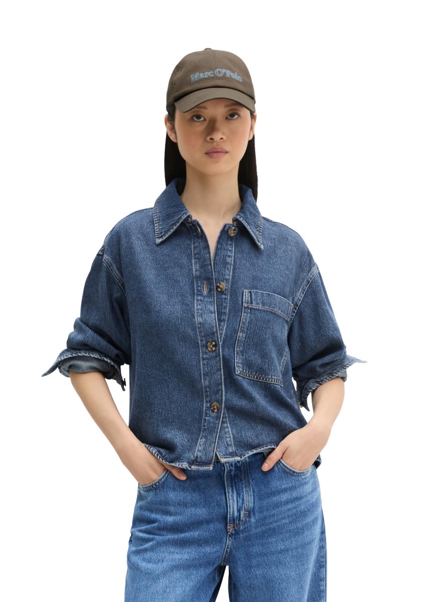 Jeansbluse regular