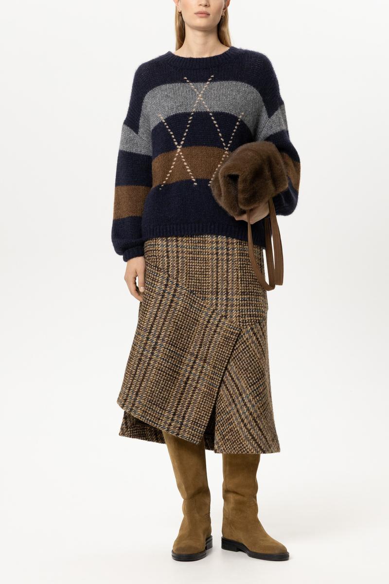 Damen Alpaka-Mix-Pullover
