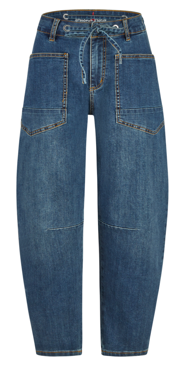 Damen Jeans Barrel-P