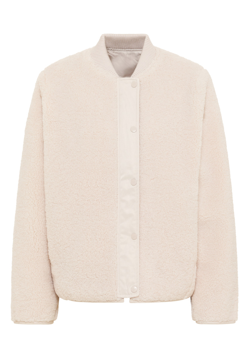 Damen Teddyjacke mit Wendefunktion