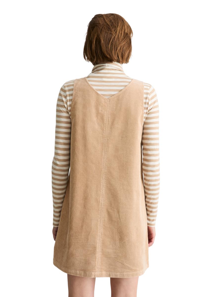 Ärmelloses Cordkleid A-Shape