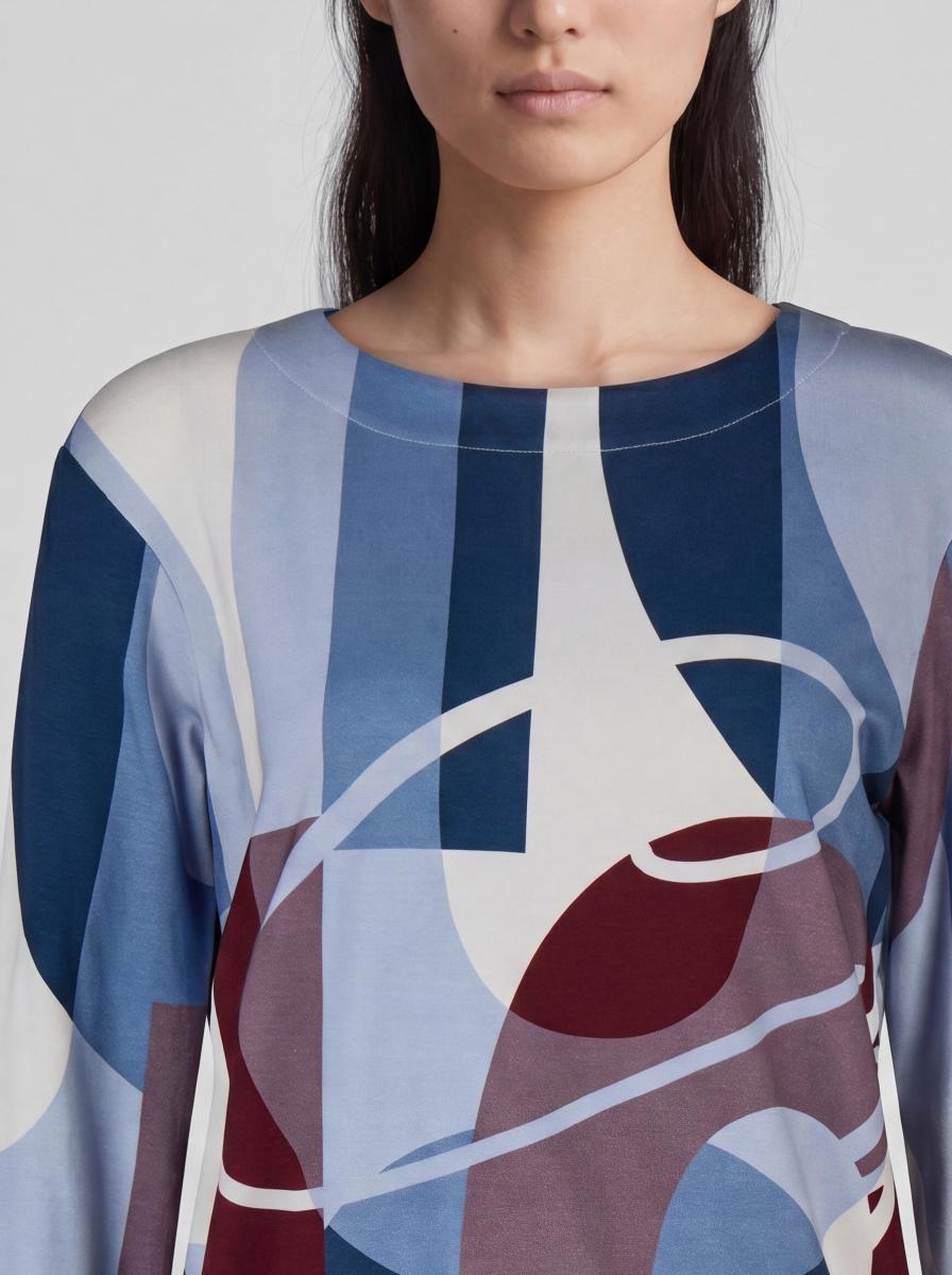 Damen Langarmshirt Cafe Paris