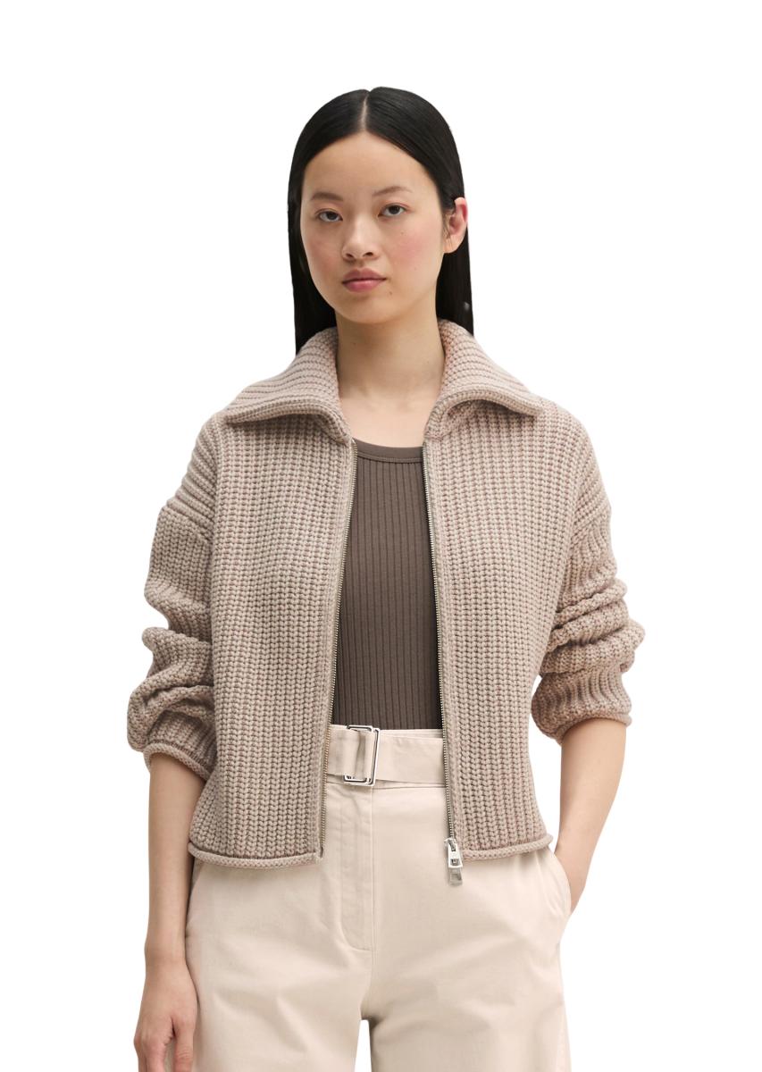 Damen Zip-Cardigan