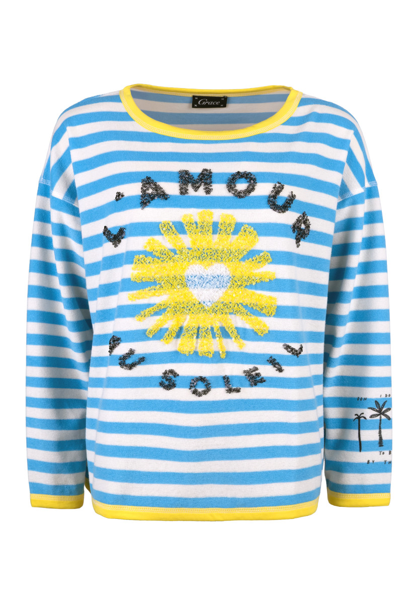 Damen Frotteesweatshirt