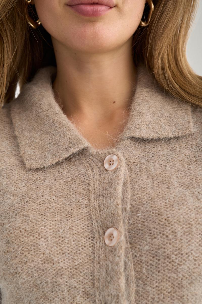 Damen Kurzarm-Strickjacke Nusalia