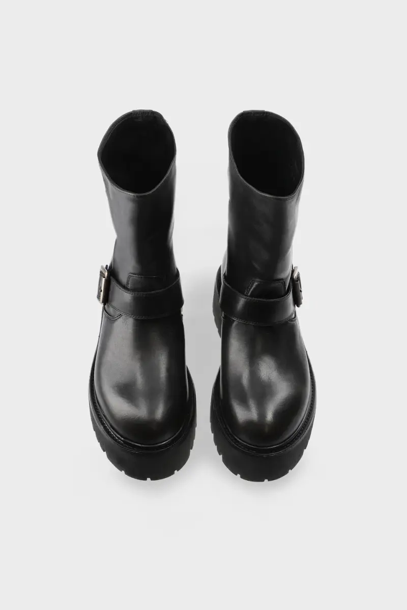 Damen Biker Boots