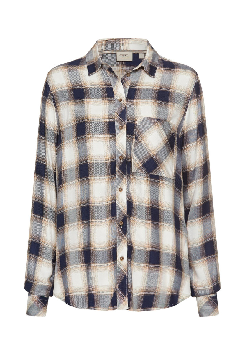 Bluse aus reiner Viskose