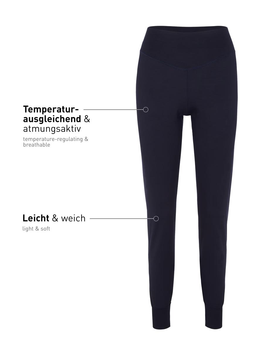 Damen Pyjamahose mit Bündchen