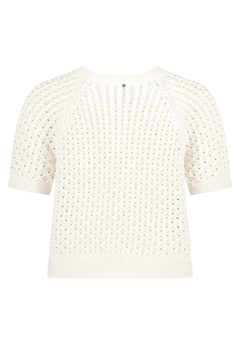 Damen Strickpullover Kurzarm