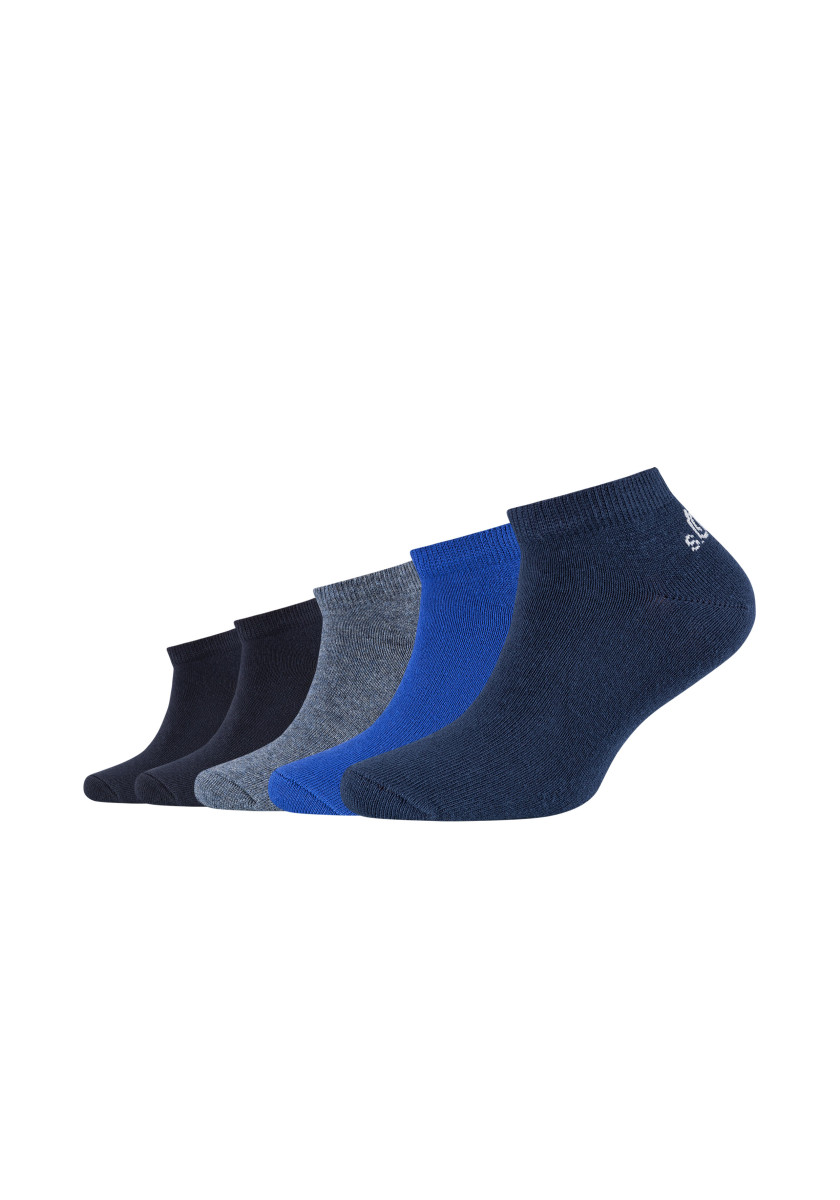 Junior Basic Sneaker-Socken 5P