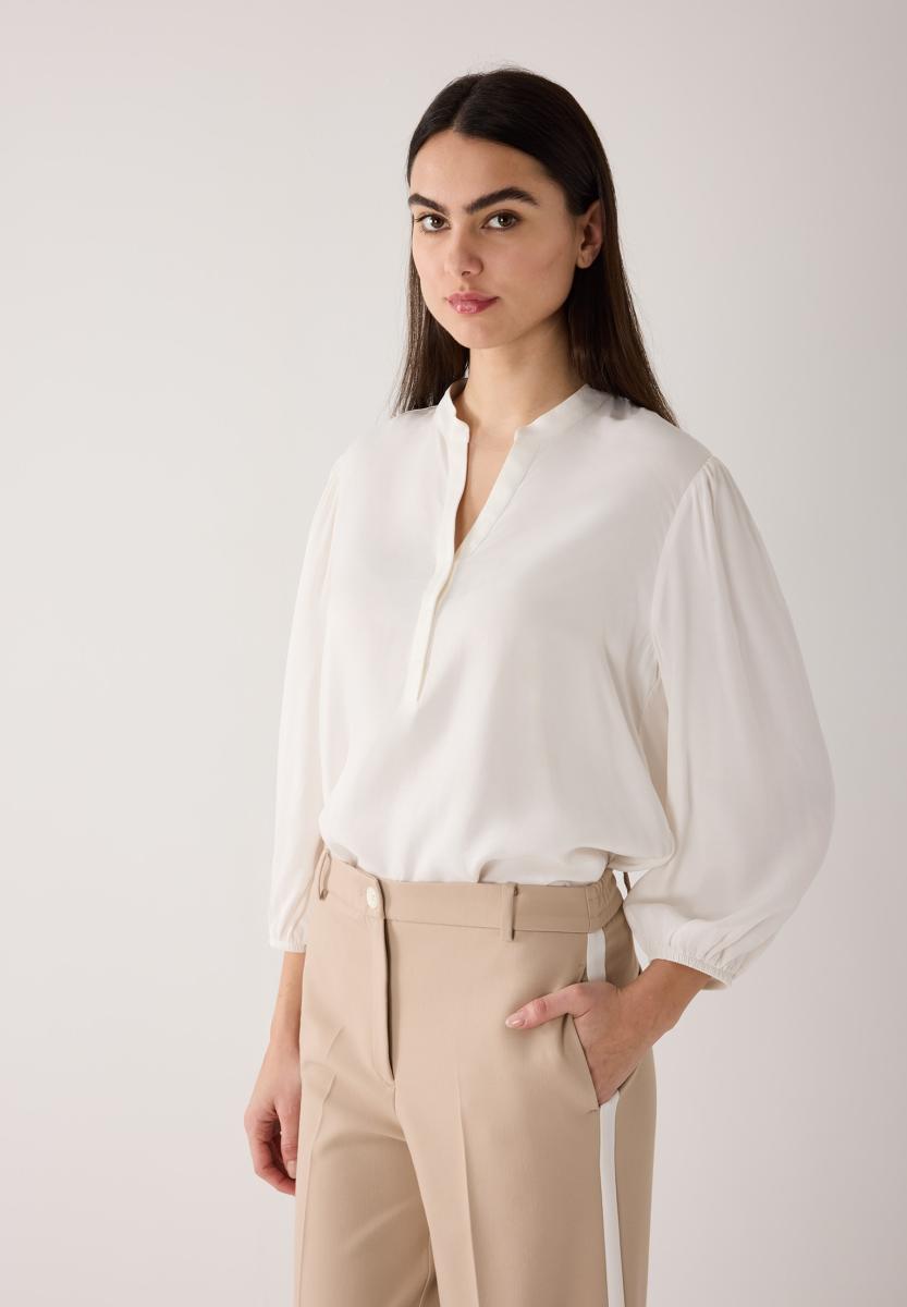 Viskosebluse mit 3/4 Arm