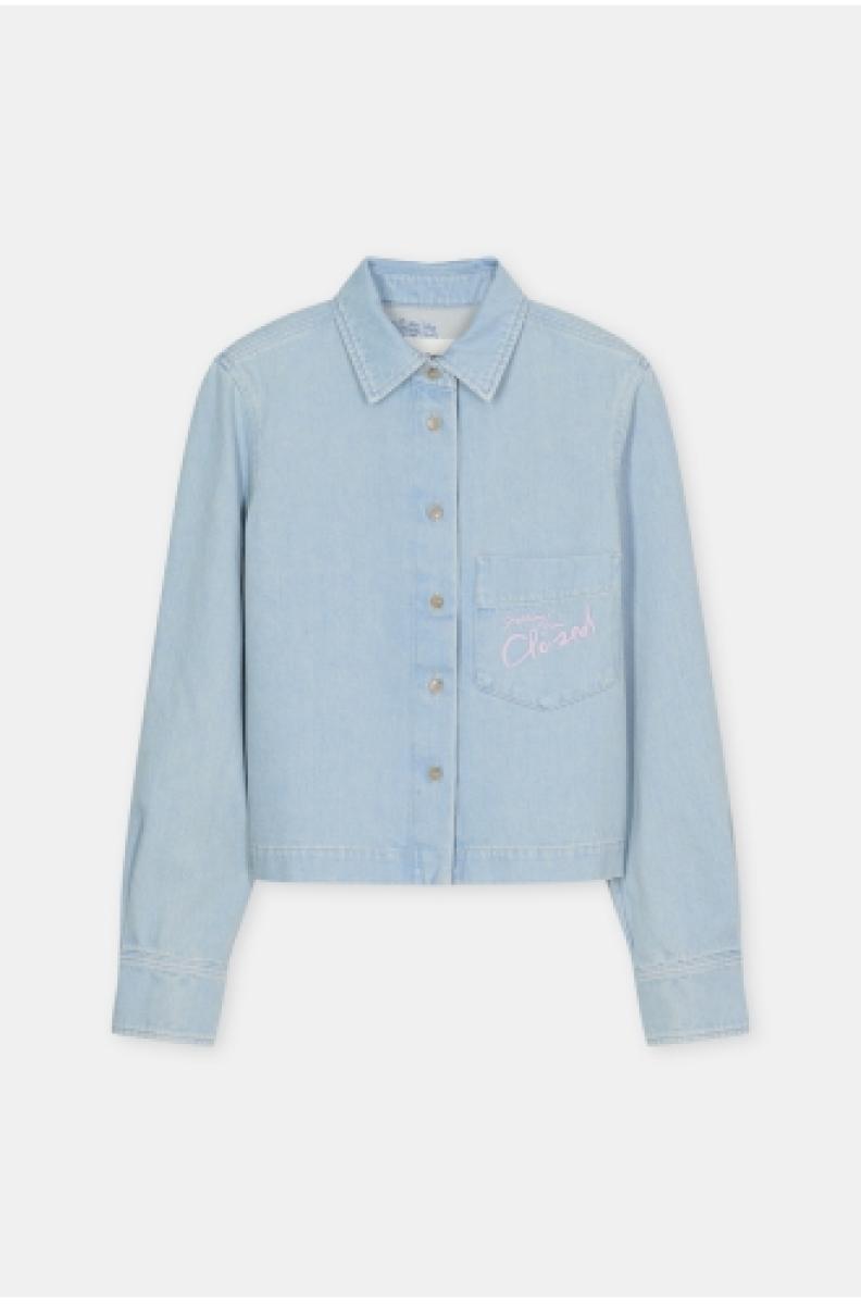Jeansbluse
