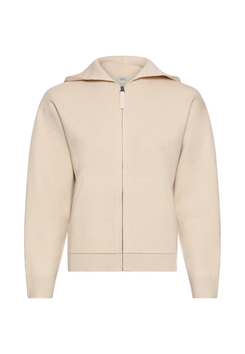 Strickjacke Mit Kapuze