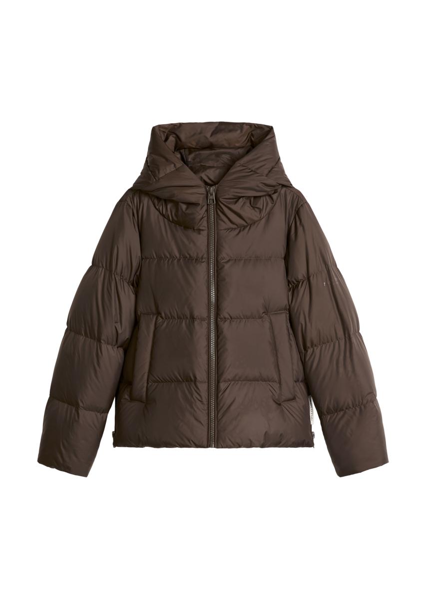 Damen Pufferjacke Mit Kapuze