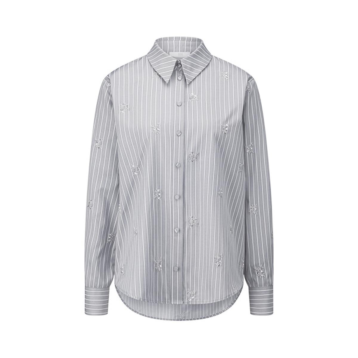 Bluse mit Stickerei