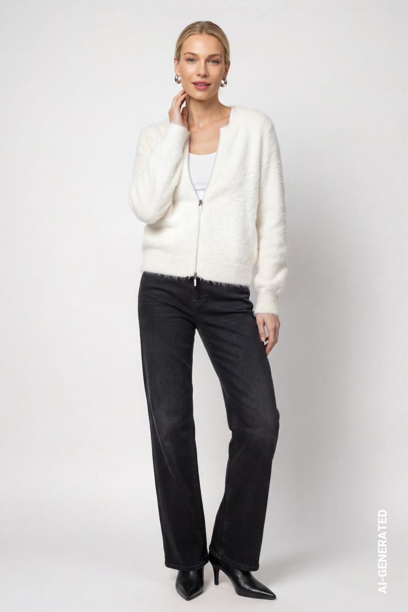 Damen Strickjacke
