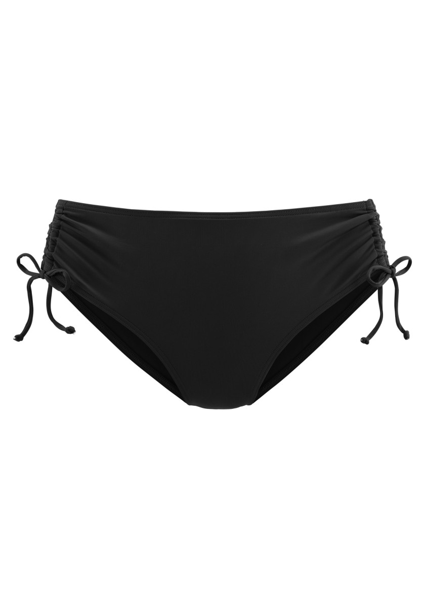 Damen Bikinihose mit Raffung