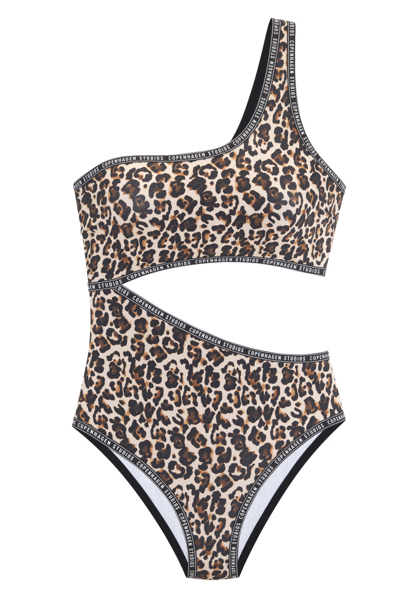 Badeanzug mit Animalprint