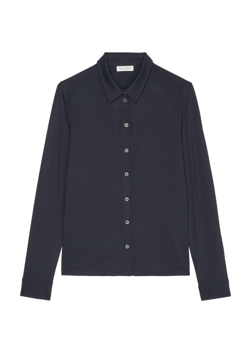 Jersey-Bluse