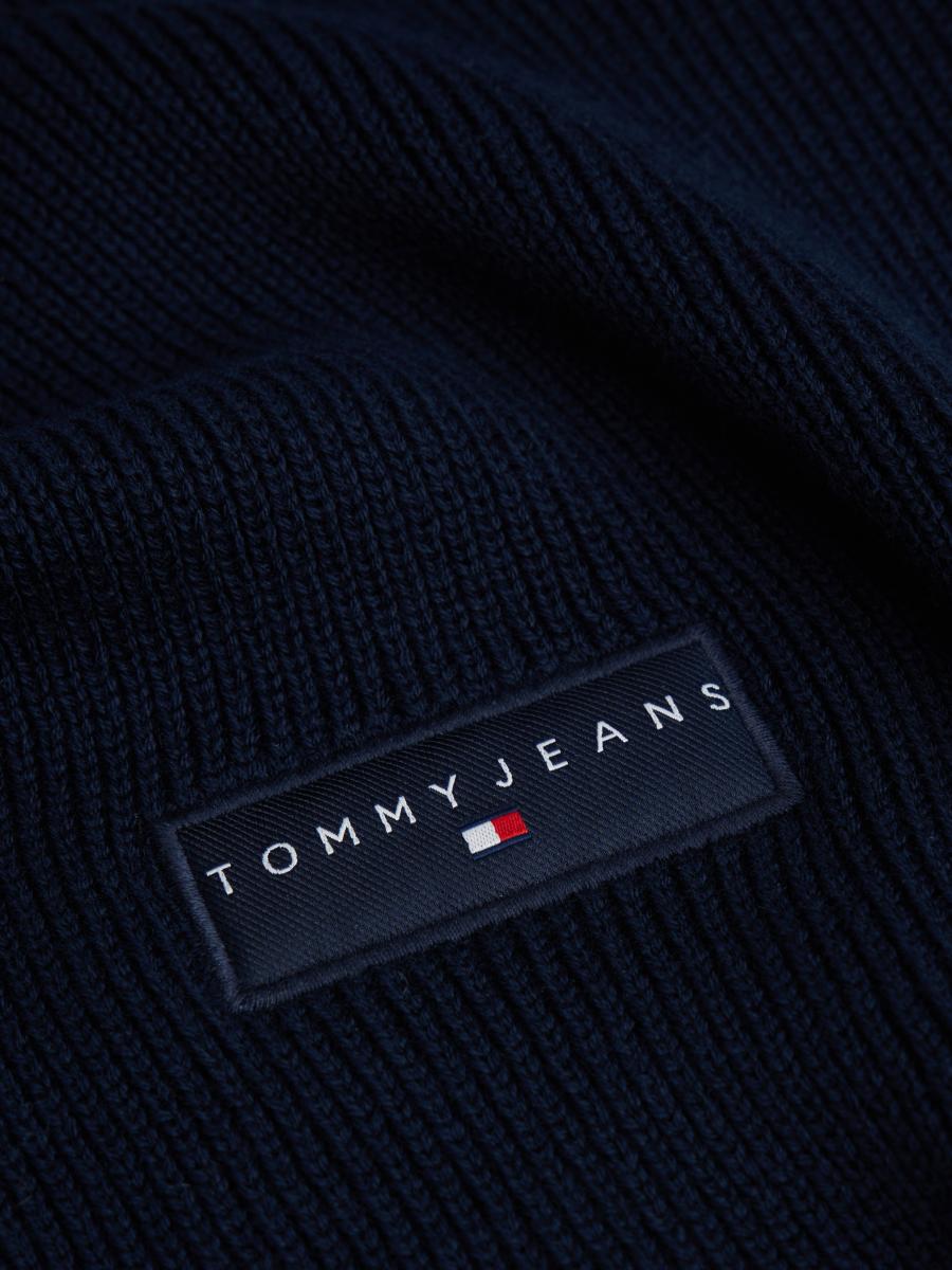 Herren Strickschal mit Linear-Logo