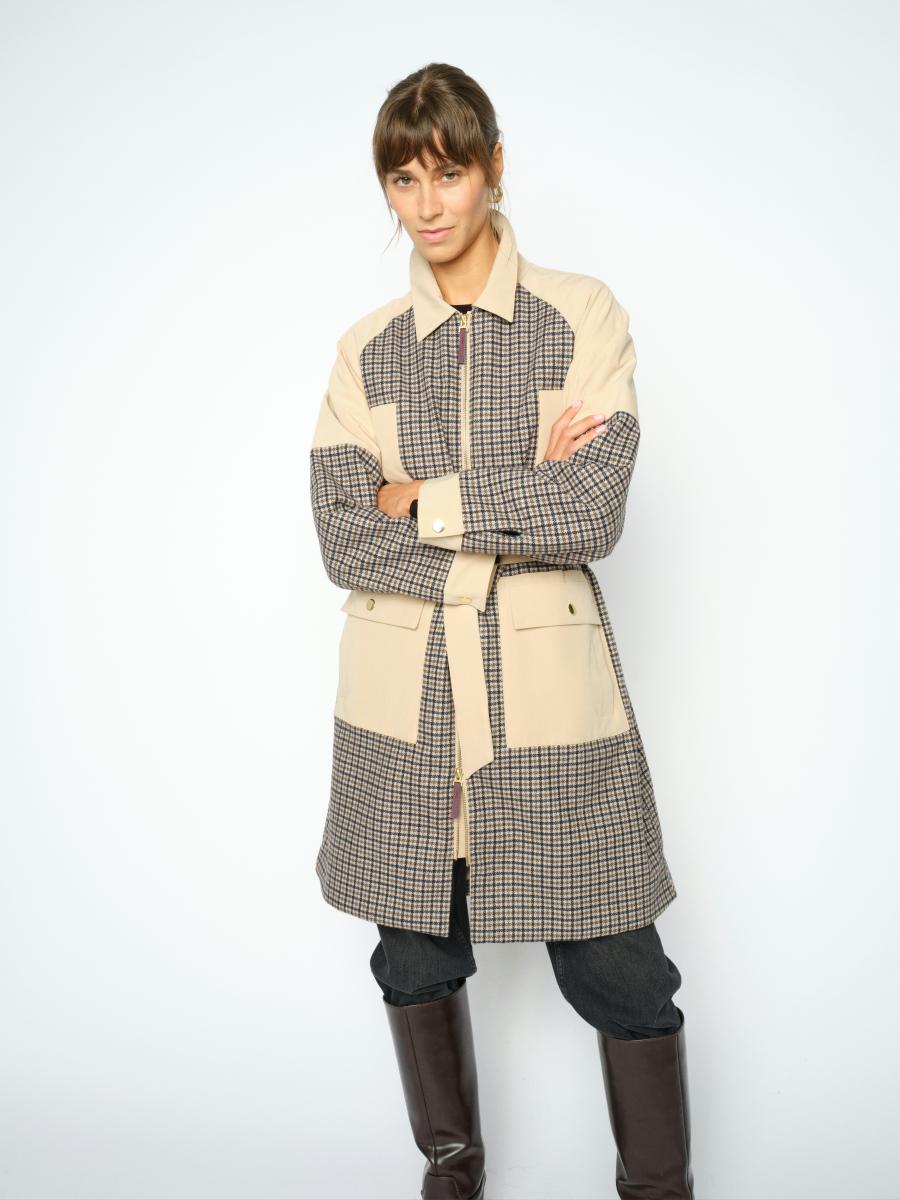 MMAline Lilly check Jacket