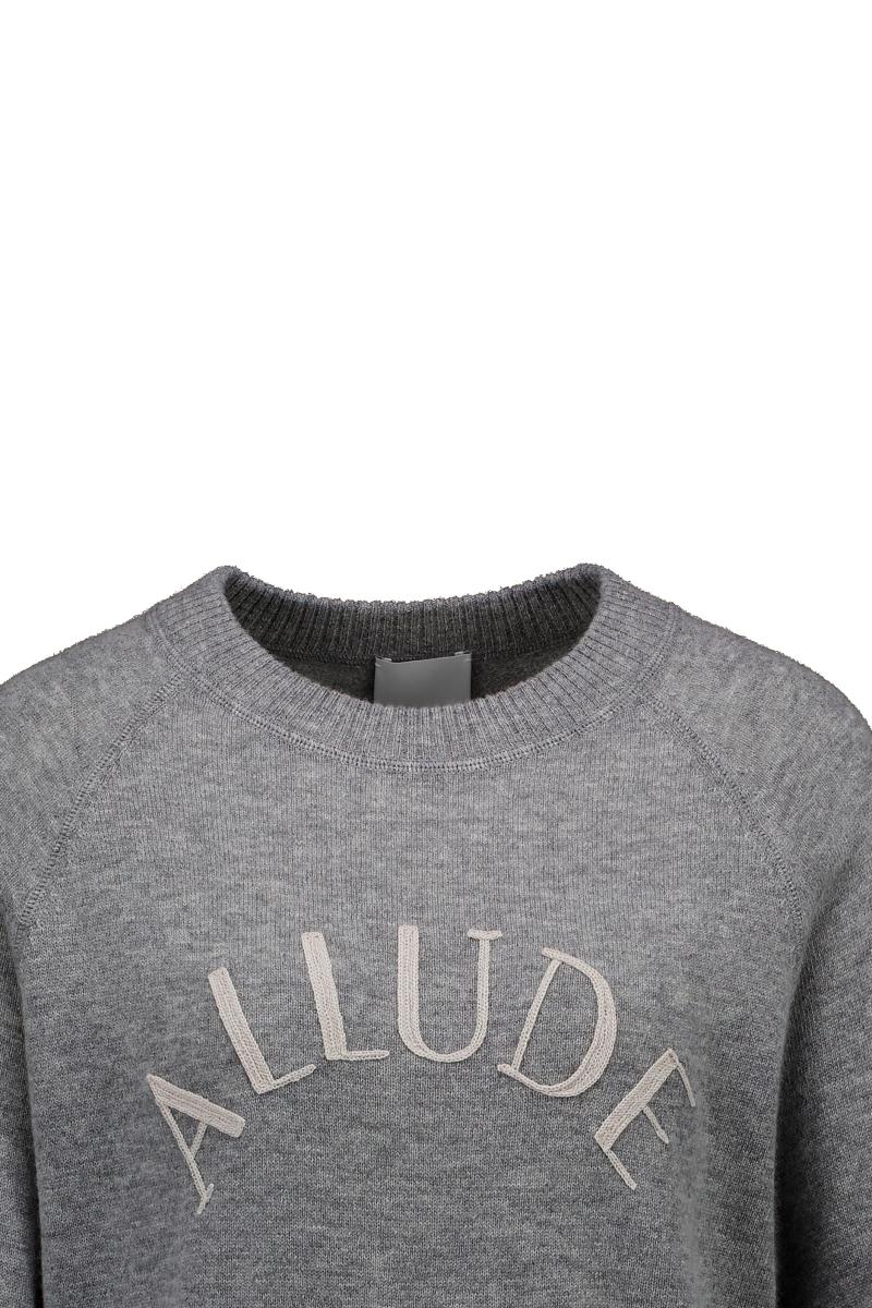 Damen Pullover mit Logo-Stickerei