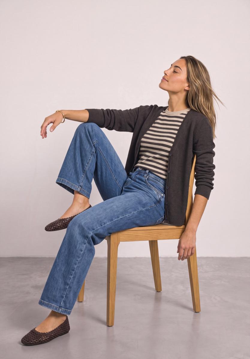 Damen Strickjacke