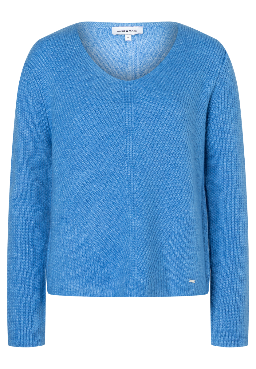 Damen Rippstrickpullover